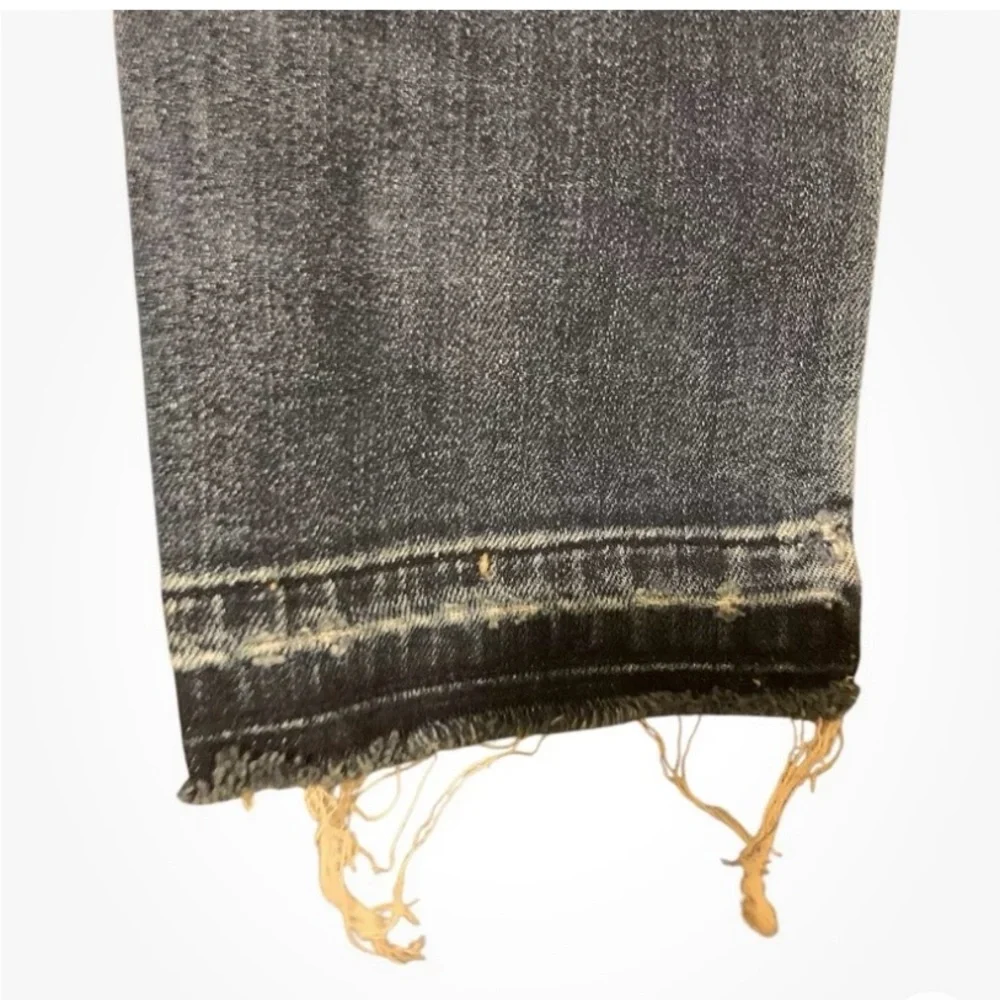 Citizens Of Humanity Jeans Women’s Blue 27 Rocket High Rise Skinny Raw Hem USA - Picture 3 of 11